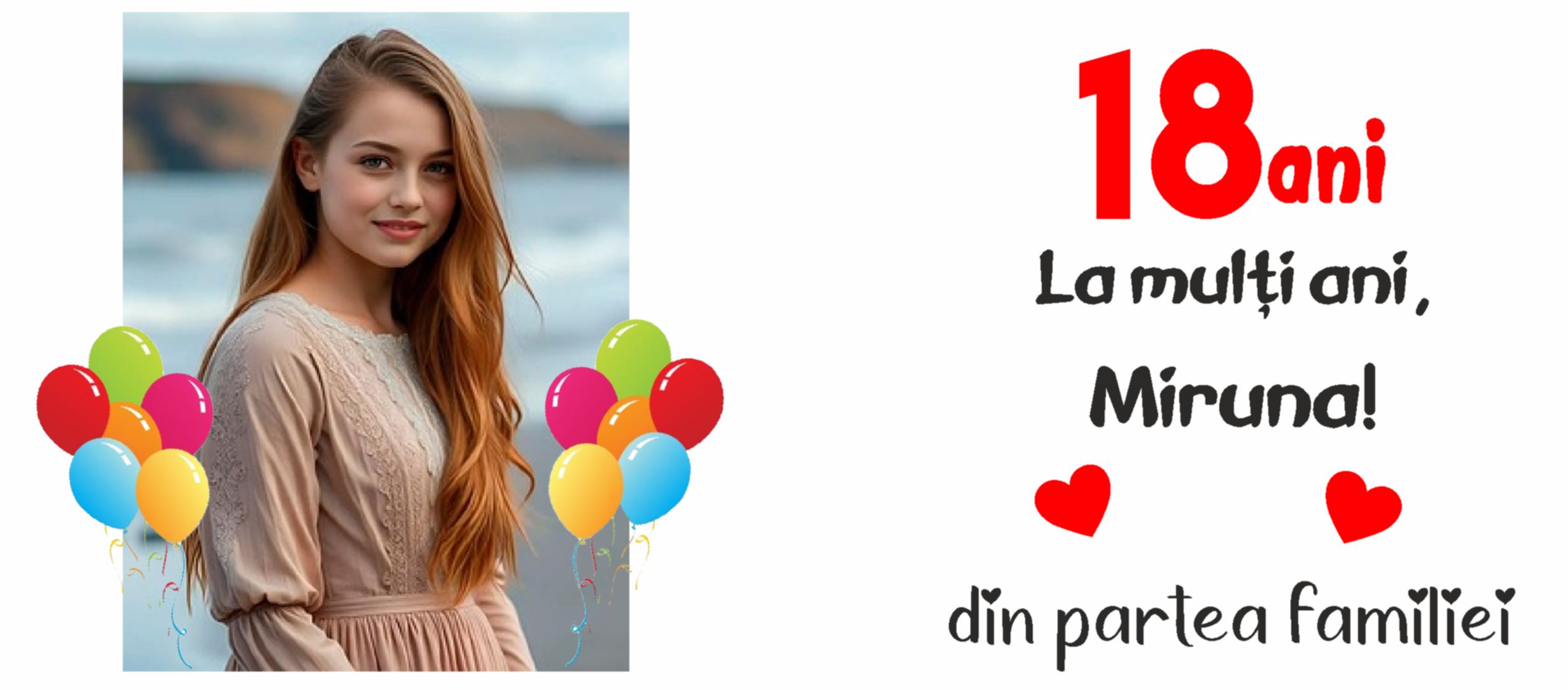 Cana personalizată pentru aniversare 18 ani, cu poză și mesaj ”La mulți ani” - imagine 5